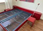 Auping tweepersoonsbed rood 180x200, Huis en Inrichting, Slaapkamer | Bedden, Ophalen, Tweepersoons, 180 cm, 200 cm