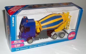 Mercedes-Benz Actros – betonmixer – schaalmodel Siku – 1:50 beschikbaar voor biedingen