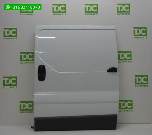 Opel Vivaro ('01-'14) Schuifdeur links wit dicht, Auto-onderdelen, Carrosserie en Plaatwerk, Deur, Opel, Links, Gebruikt, Ophalen of Verzenden