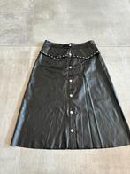 rok leatherlook Costes kerst, feestdagen, oud en nieuw €3, Zwart, Ophalen of Verzenden, Zo goed als nieuw, Costes