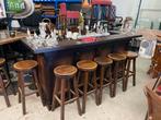 Bar toog mancave cafe barretje huisbar thuisbar 250 cm, Huis en Inrichting, Barren, Ophalen of Verzenden, Zo goed als nieuw