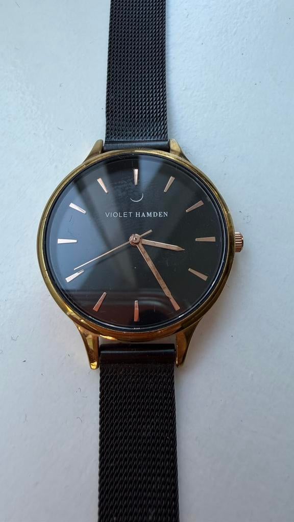 Violet Hamden dames horloge, Gebruikt, Staal, Polshorloge, Overige materialen