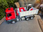 Bruder Vrachtwagen + Schaeff Mini Bagger, Ophalen of Verzenden