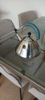 Alessi Theepot met Fluitje, Gebruikt, Keramische plaat, Overige typen, Ophalen of Verzenden