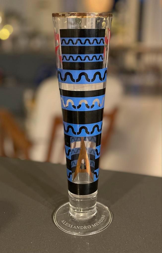 Ritzenhoff Glas - Alessandro Mendini Design, Antiek en Kunst, Antiek | Glas en Kristal, Ophalen of Verzenden