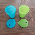 Tupperware Rietjesbekers - 2 stuks, Ophalen of Verzenden, Zo goed als nieuw, Overige typen