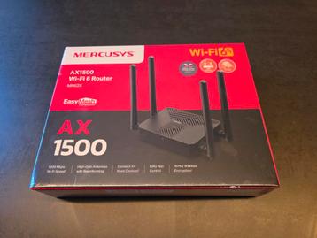 Mercusys AX1500 Wi-Fi 6 Router - Nieuw! beschikbaar voor biedingen