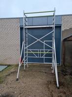 Te huur kamersteiger / rolsteiger 4,5- 5 meter werkhoogte, Ophalen, Zo goed als nieuw, Rolsteiger of Kamersteiger, 5 meter of hoger