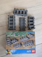 Lego rails 60205 (x2), Kinderen en Baby's, Speelgoed | Duplo en Lego, Ophalen of Verzenden, Zo goed als nieuw, Complete set, Lego