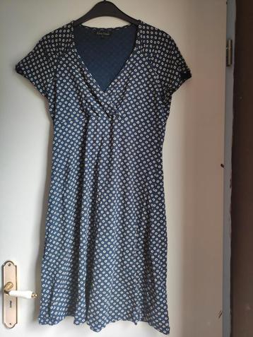 King Louie Jurk - Maat L - Blauw met Stippen beschikbaar voor biedingen