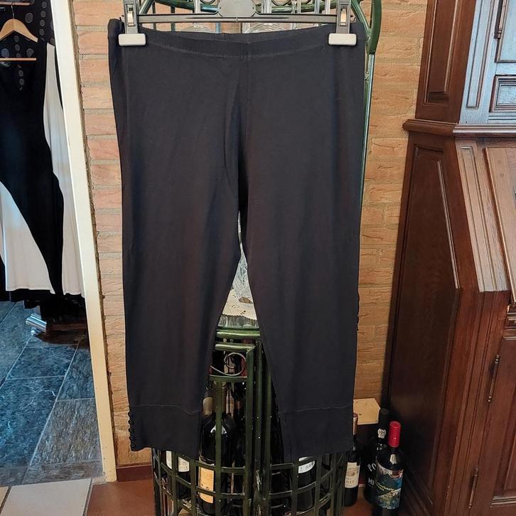 Legging van het merk Ophilia.  Maat 2 (44/46), Kleding | Dames, Grote Maten, Gedragen, Broek of Spijkerbroek, Zwart, Verzenden