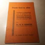Dankt God in alles. Predikatie ter gelegenheid van de geboor, Gelezen, Ds G H Kersten, Christendom | Protestants, Ophalen of Verzenden