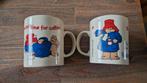 Beertje Paddington 2 mokken blauw rood, herfst, Verzamelen, Ophalen of Verzenden, Zo goed als nieuw