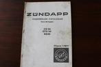 Zündapp CS50 GTS50 KS50 1977 onderdelen catalogus, Gebruikt, Ophalen of Verzenden