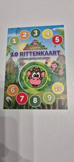 Monkey town 10 rittenkaart indoor speelparadijs, Drie personen of meer