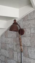 Industriële hanglamp roestbruin, Huis en Inrichting, Lampen | Wandlampen, Zo goed als nieuw, Ophalen