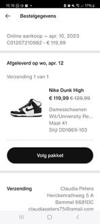 nike dunk high 41 Dames, Wit, Nieuw, Ophalen of Verzenden, Nike Air Jordan