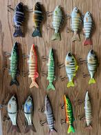 15 Swimbaits en 15 ondereindjes roofvissen met tacklebox, Watersport en Boten, Ophalen of Verzenden, Nieuw, Overige typen