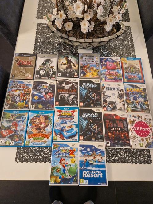nintendo gamecube wii en wiiu spellen, Spelcomputers en Games, Games | Nintendo Wii, Zo goed als nieuw, 3 spelers of meer, Vanaf 3 jaar