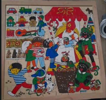 Vintage Sinterklaas puzzel beschikbaar voor biedingen