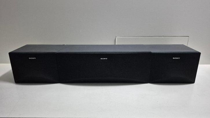 Set van 3 Sony luidsprekerboxen, Audio, Tv en Foto, Luidsprekers, Gebruikt, Front, Rear of Stereo speakers, 60 tot 120 watt, Sony