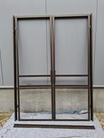 Complete nieuwe set dubbele openslaande deuren, stalen pui, Nieuw, Veiligheidsglas, 160 cm of meer, 160 cm of meer