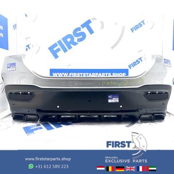 C167 GLE63 AMG COUPÉ ACHTERBUMPER GLE63s BUMPER WIT GRIJS ZW beschikbaar voor biedingen