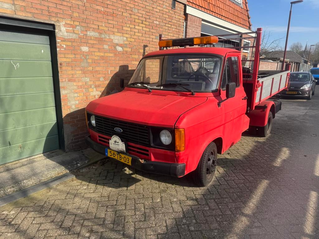 Ford Transit 2.0 190 1980, Auto's, Bestelauto's, Particulier, Ford, Benzine, Origineel Nederlands, Ophalen