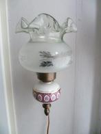 wandlamp, Huis en Inrichting, Lampen | Wandlampen, Ophalen of Verzenden, Zo goed als nieuw, Glas