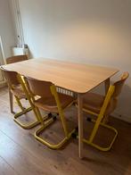 IKEA lisabo Houten Tafel - Eenvoudig en Stijlvol, Huis en Inrichting, Tafels | Eettafels, Ophalen, Gebruikt, 100 tot 150 cm, 50 tot 100 cm