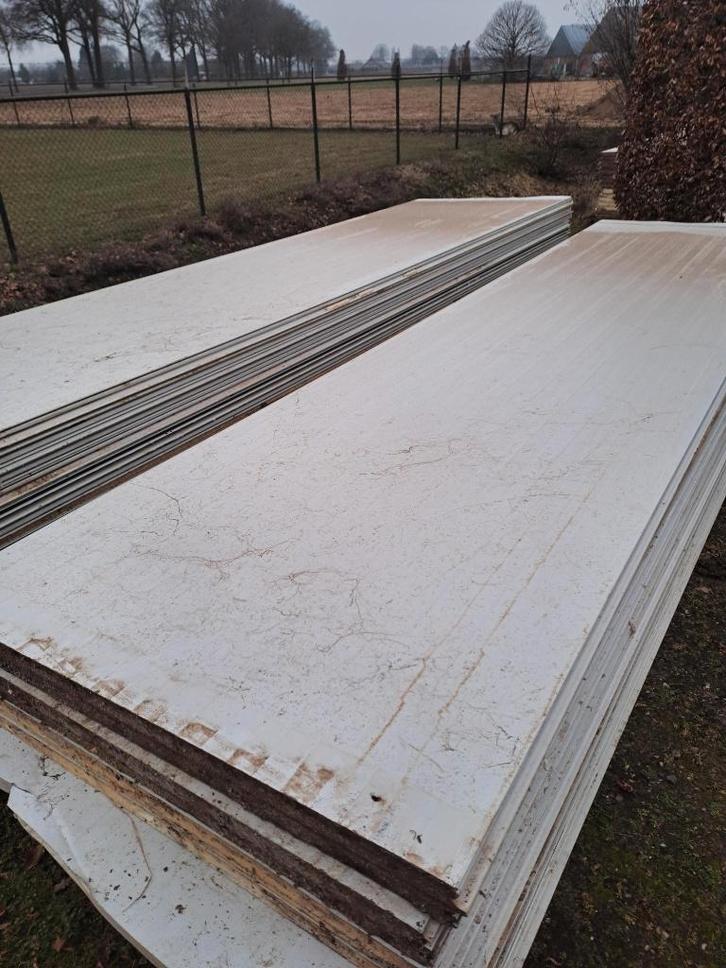 sandwich panelen, Doe-het-zelf en Verbouw, Platen en Panelen, Gebruikt, Overige materialen, 20 tot 50 mm, Ophalen