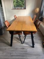 JYSK Skovlunde eettafel 90200 cm + 2 verlengbladen, Ophalen, Eikenhout, 200 cm of meer, 50 tot 100 cm