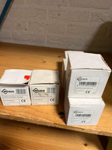 Weber lastscheiders 40A, 63A, 80A - Nieuw in doos beschikbaar voor biedingen