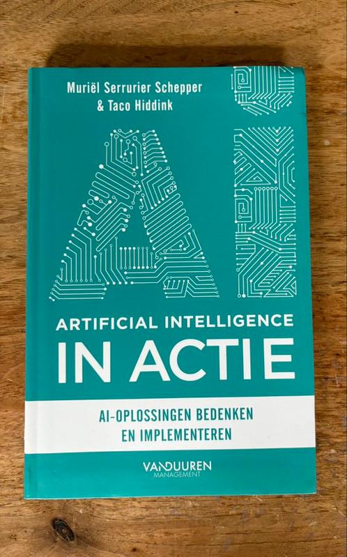 Taco Hiddink - Artificial Intelligence AI in actie, Boeken, Economie, Management en Marketing, Zo goed als nieuw, Management, Ophalen of Verzenden