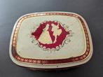 Vintage Trommel met Romantisch Tafereel, Ophalen of Verzenden