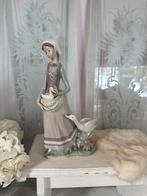Lladro Meisje met Gans - Puntgaaf!, Antiek en Kunst, Antiek | Keramiek en Aardewerk, Ophalen
