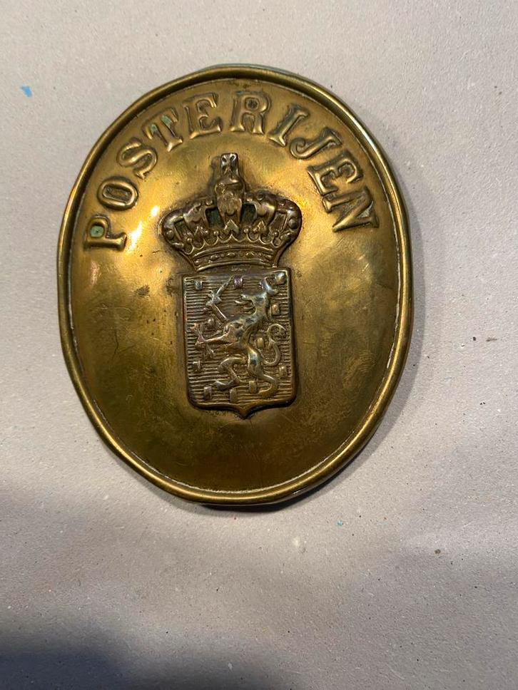 Oude Postzegel Speldje / Pin, Verzamelen, Speldjes, Pins en Buttons, Gebruikt, Speldje of Pin, Stad of Land, Ophalen of Verzenden