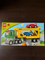 Lego duplo 5684 autotransporter, Kinderen en Baby's, Speelgoed | Duplo en Lego, Ophalen of Verzenden, Zo goed als nieuw, Duplo