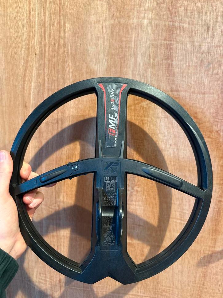 XP FMF Zoekschijf 28cm - 4-45 kHz - Nieuw, Hobby en Vrije tijd, Metaaldetectors, Nieuw, XP, Discriminatie metaaldetectie, Ophalen of Verzenden