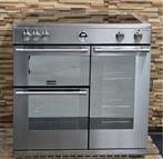 Luxe Fornuis stoves 90cm rvs INDUCTIE 3 ovens 5 zones, 60 cm of meer, Ophalen of Verzenden, Zo goed als nieuw, Energieklasse A of zuiniger