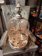 Brocante Vogelkooi met Verlichting, Ophalen of Verzenden