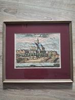 17th/18th century engraving of Ooster Kerk, colored by hand, Antiek en Kunst, Kunst | Schilderijen | Klassiek, Ophalen