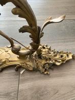 Antieke bronzen wandlamp, Antiek en Kunst, Ophalen