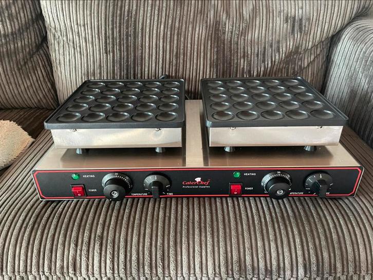 Poffertjes plaat te huur, Hobby en Vrije tijd, Feestartikelen | Verhuur, Zo goed als nieuw, Overige, Ophalen of Verzenden