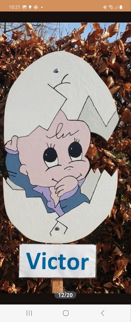 Leuke geboorteborden, Verzamelen, Stickers, Nieuw, Ophalen