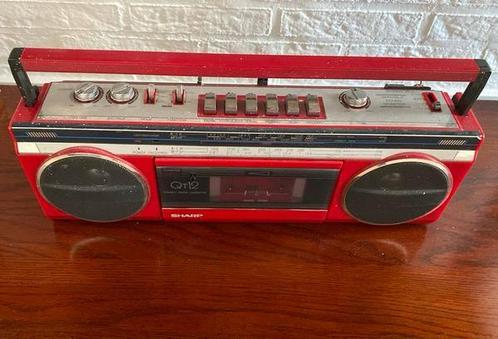 Sharp casette radio, Audio, Tv en Foto, Radio's, Zo goed als nieuw, Radio, Ophalen of Verzenden