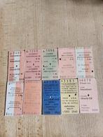 oude kartonnen treinkaartjes, Verzamelen, Spoorwegen en Tramwegen, Ophalen, Gebruikt, Trein, Overige typen