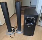 Trust soundbar met subwoofer, Overige merken, Gebruikt, 2.1-systeem, 70 watt of meer