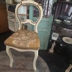 Brocante eetkamer  2 stoelen opknappers, Ophalen