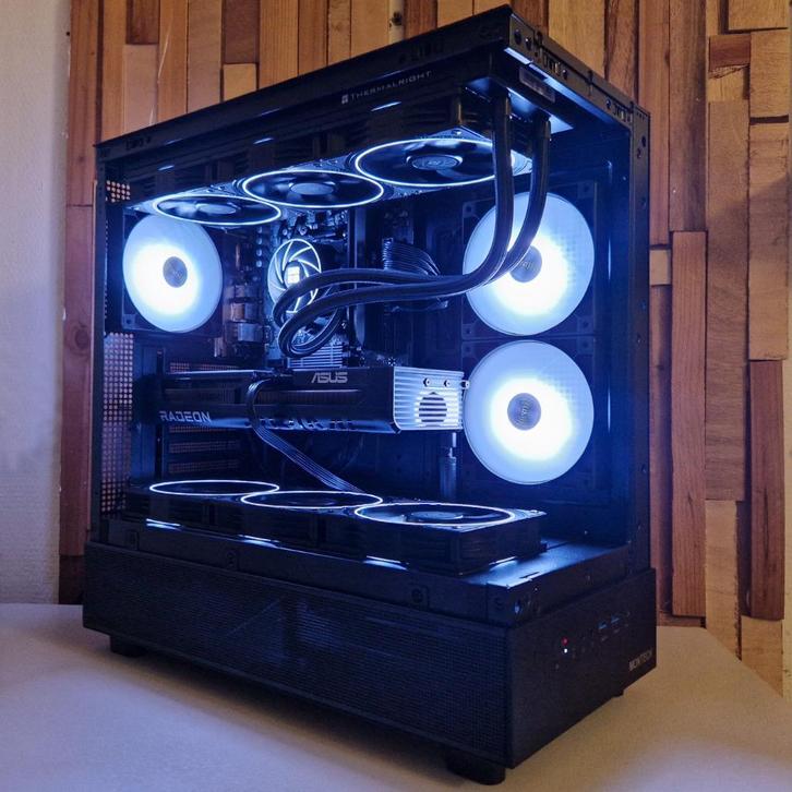 RTX 5070, Ryzen 5 9600X | RGB Gaming PC, Computers en Software, Desktop Pc's, Nieuw, 4 Ghz of meer, SSD, 32 GB, Met videokaart